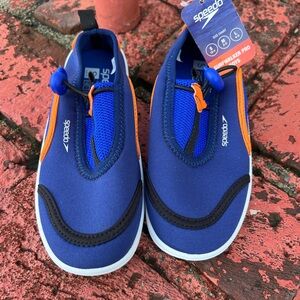 Speedo Kids Aqua Adventure Shoes - Blue and Orange